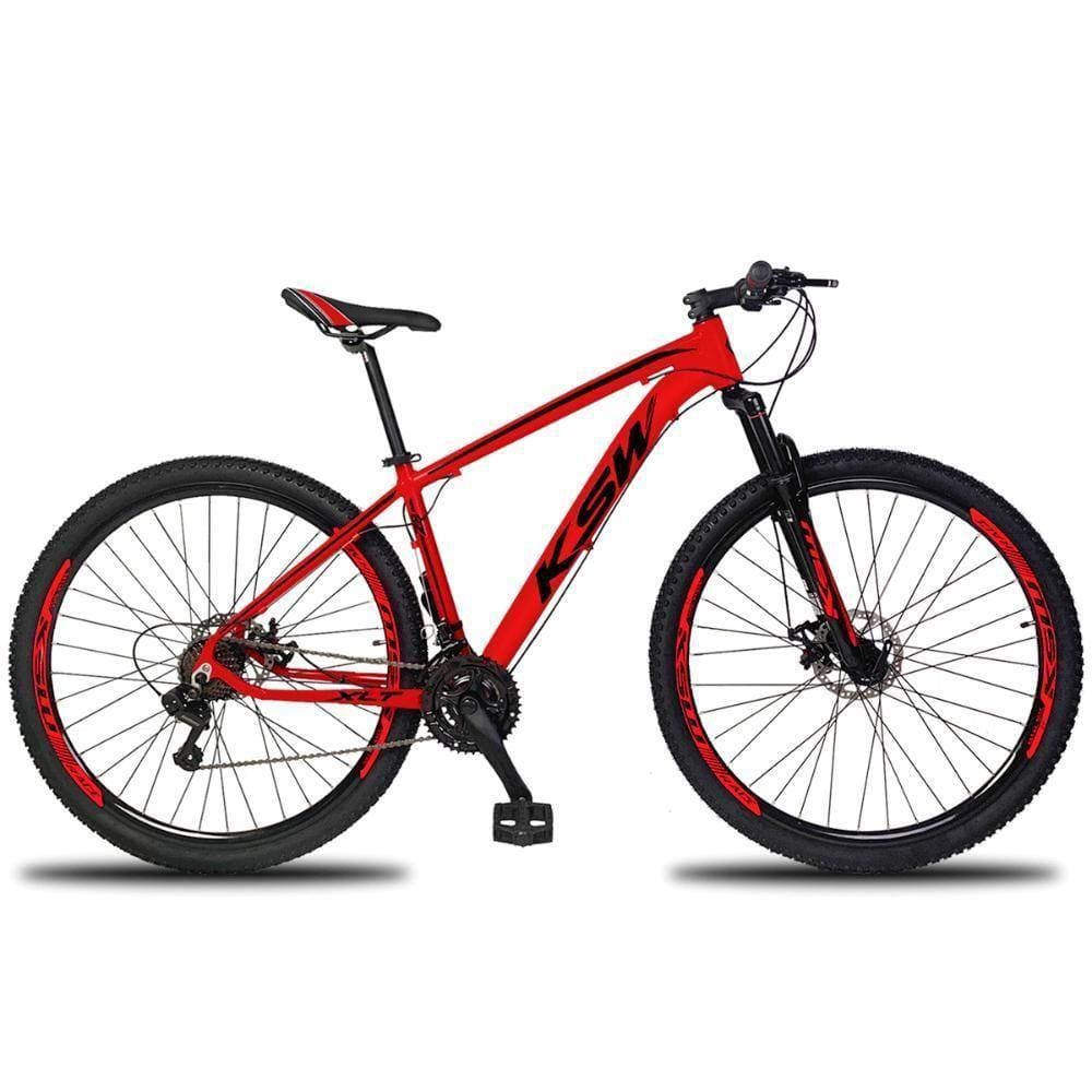 Bicicleta Aro 29 Vermelho/preto 19" Vermelho/preto