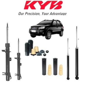 4 Amortecedor Kayaba Dianteiro+Traseiro+Kit Batente Ford Ecosport 2004 2005