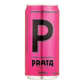 Mixer Prata Pink Lemonade Lata 269Ml - Pack 6 Unidades
