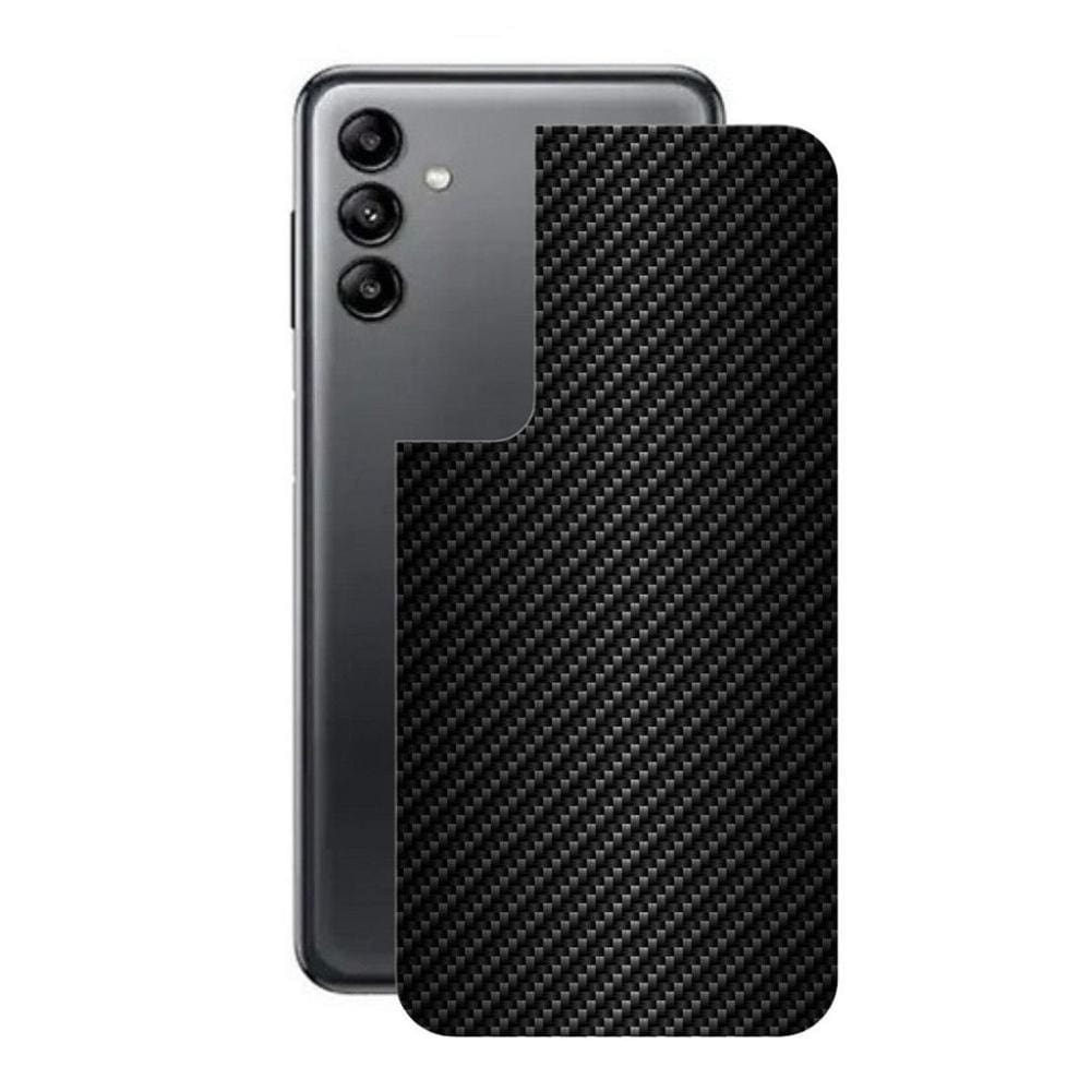 Película Galaxy A04s - Traseira Fibra Carbono Preta -Gshield