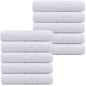 Kit 10 Toalhas Rosto para Salão de Beleza SPA Hotel Academia 48x80cm - Emcompre