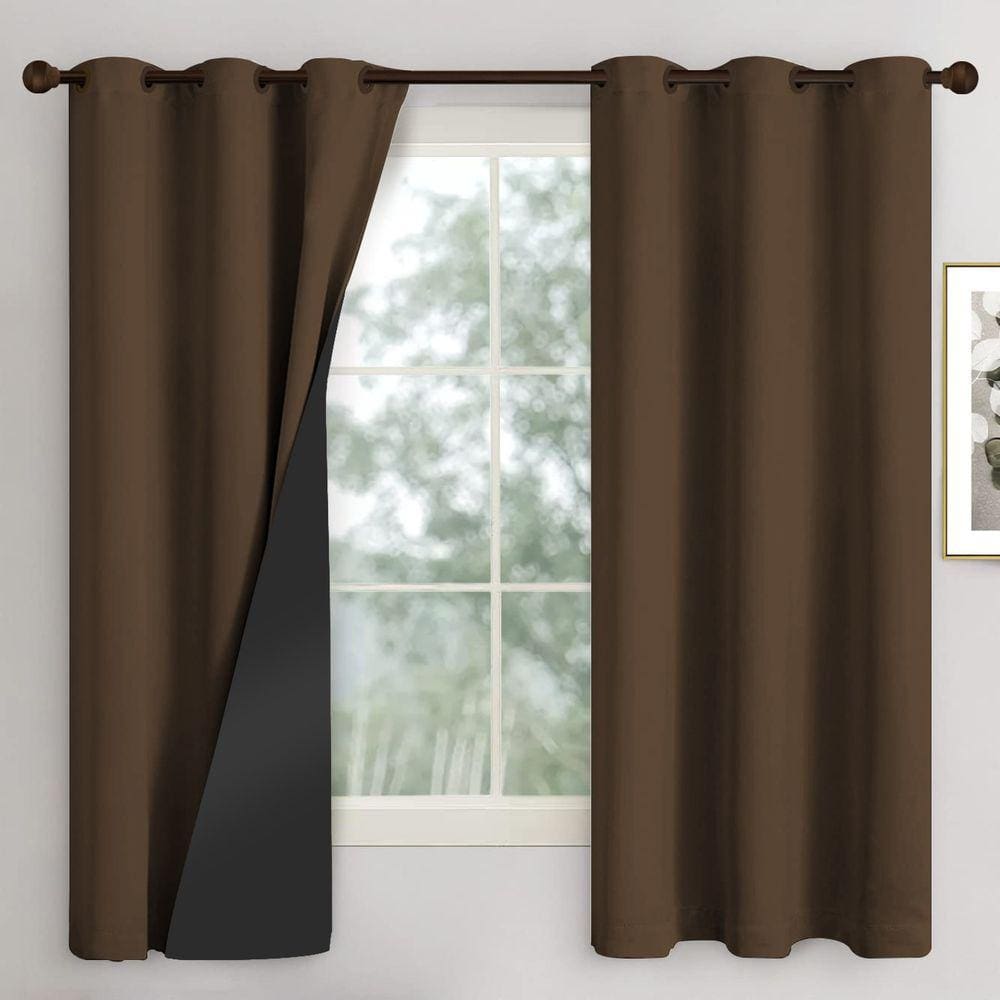 Cortina Blackout PVC 220x130 Corta Luz Para Sala/Quarto