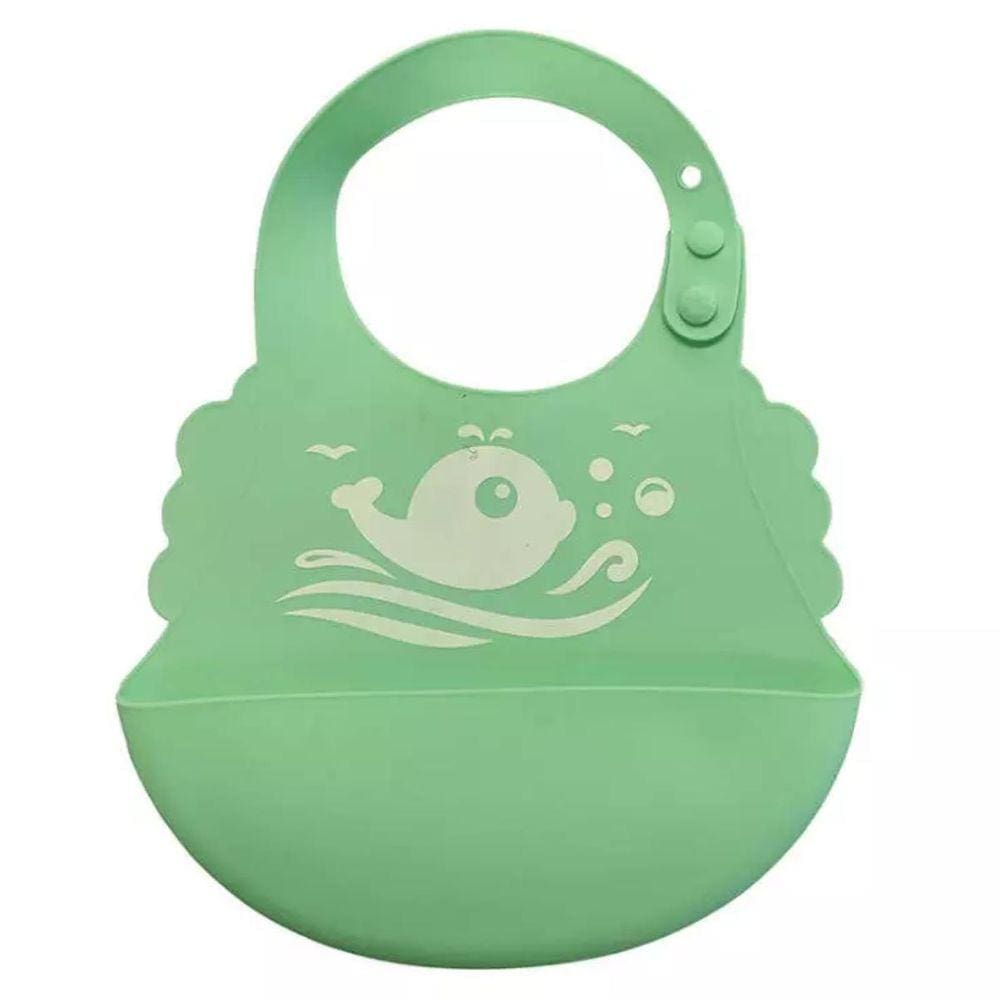 Babador De Silicone Cata Pega Migalhas Impermeavel Bebê Blw