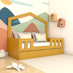 Bicama Infantil Casinha Play Mel