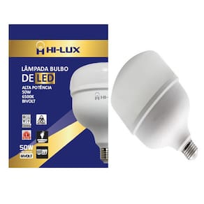 Kit 15 Lampadas De Led Alta Pot 50W 6500K Branco Frio