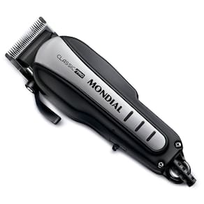 Cortador De Cabelos Mondial Classic Pro Cr-03 Cortador Cabelo-127v-preto/inox