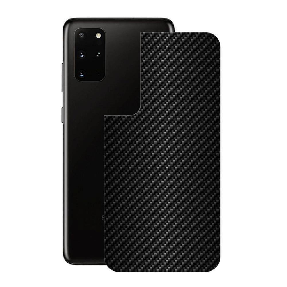 Película para Samsung Galaxy S20 Plus - Traseira de Fibra de Carbono Preta - Gshield