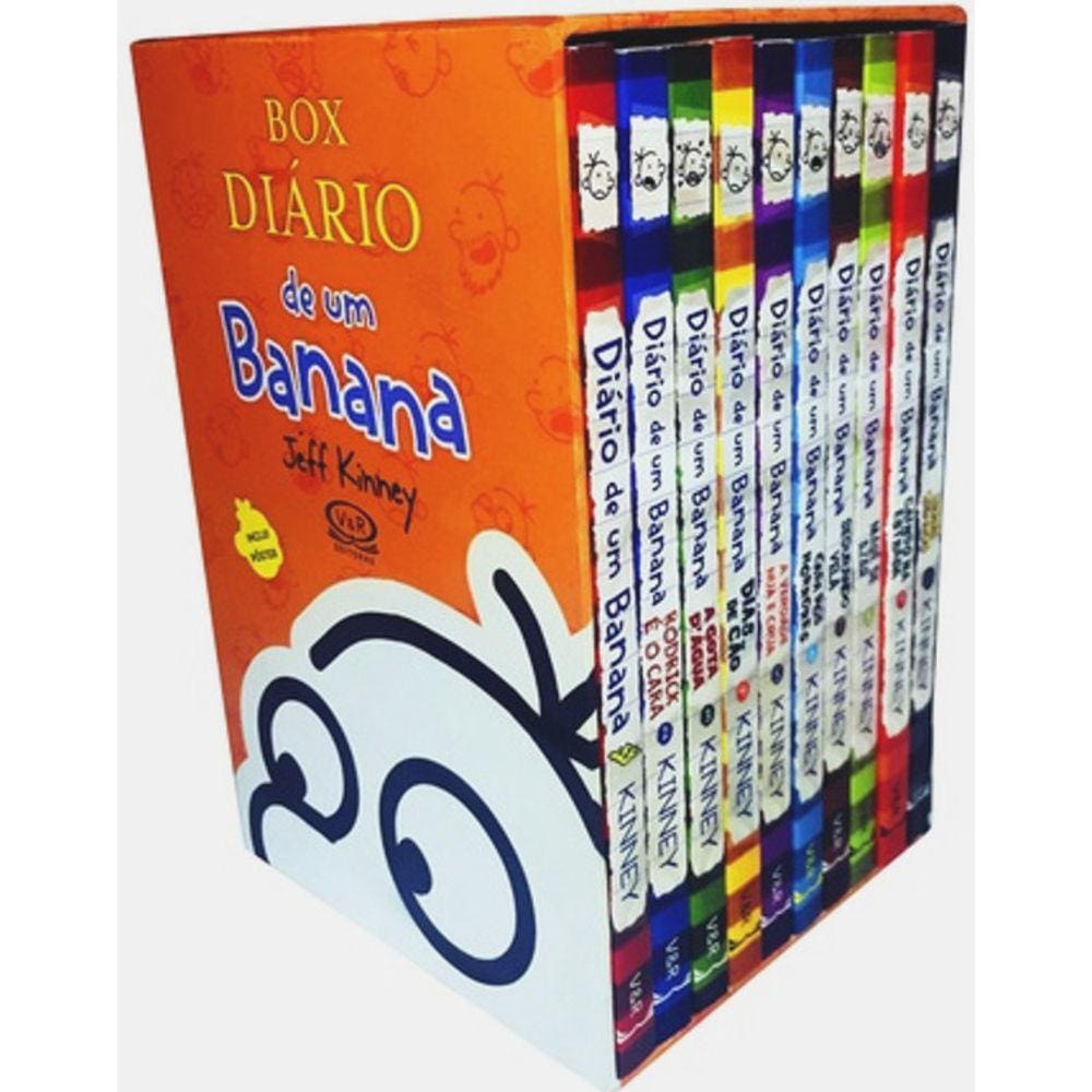 Box - Diário De Um Banana - Vol 01 Ao 10 - Brochura