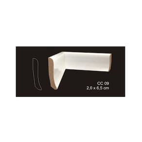 Rodapé Cavimad Com Passa Fio 20 X 65 - Cc09 3 Barras