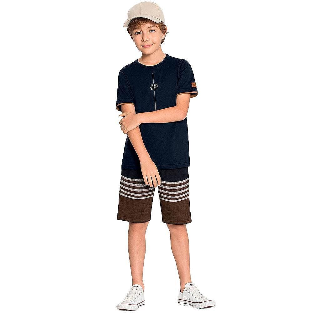 Conjunto Infantil Manga Curta Alakazoo Akz-Boys Ref: 38885 4/10