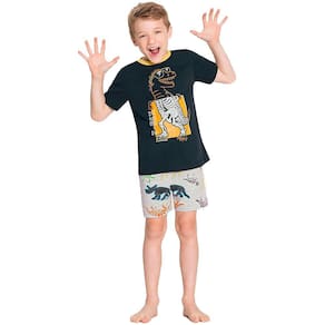 Pijama Infantil Dinos Manga Curta  Alakazoo Ref: 19052 4/10