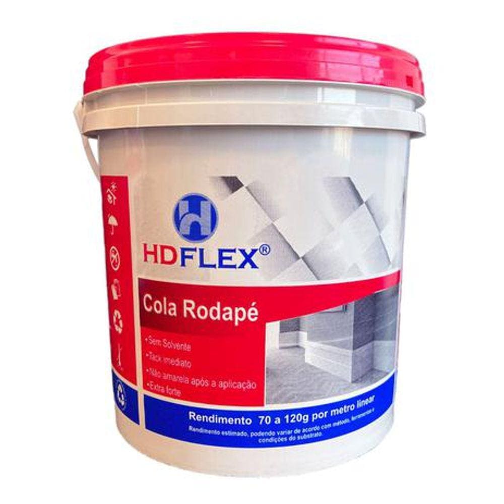 Cola Rodapé 5Kg - 8Un