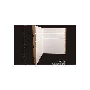 Rodapé Cavimad Com Passa Fio 15 X 200 - Hc28 9 Barras