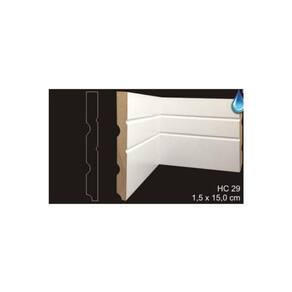 Rodapé Cavimad Com Passa Fio 15 X 150 - Hc29 6 Barras