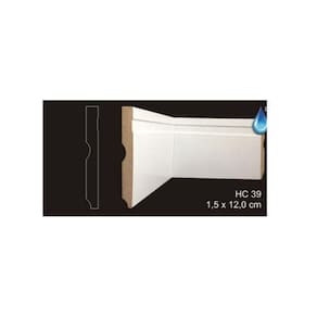 Rodapé Cavimad Com Passa Fio 15 X 120 - Hc39 6 Barras