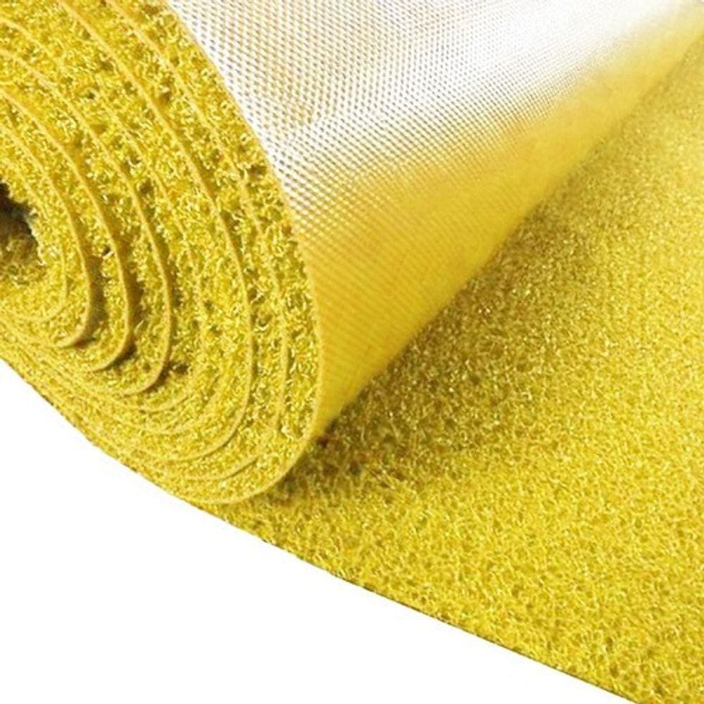 Capacho De Vinil Amarelo Boldor 1,22X7m