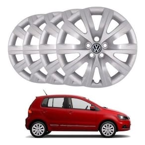 Jogo Calota Vw Fox Space Polo 2012 A 2013 Aro 15 4 Unidades Cp3041pta