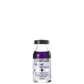 C.Kamura Violet Action Matizadora - Ampola de Trat. 15ml BLZ