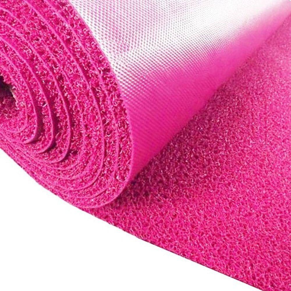 Capacho De Vinil Rosa Kapazi 1,2X2m