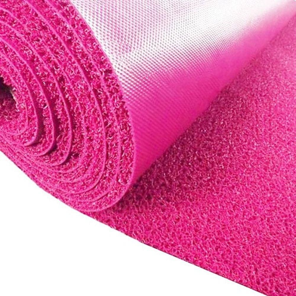 Capacho De Vinil Rosa Boldor 1,22X8m