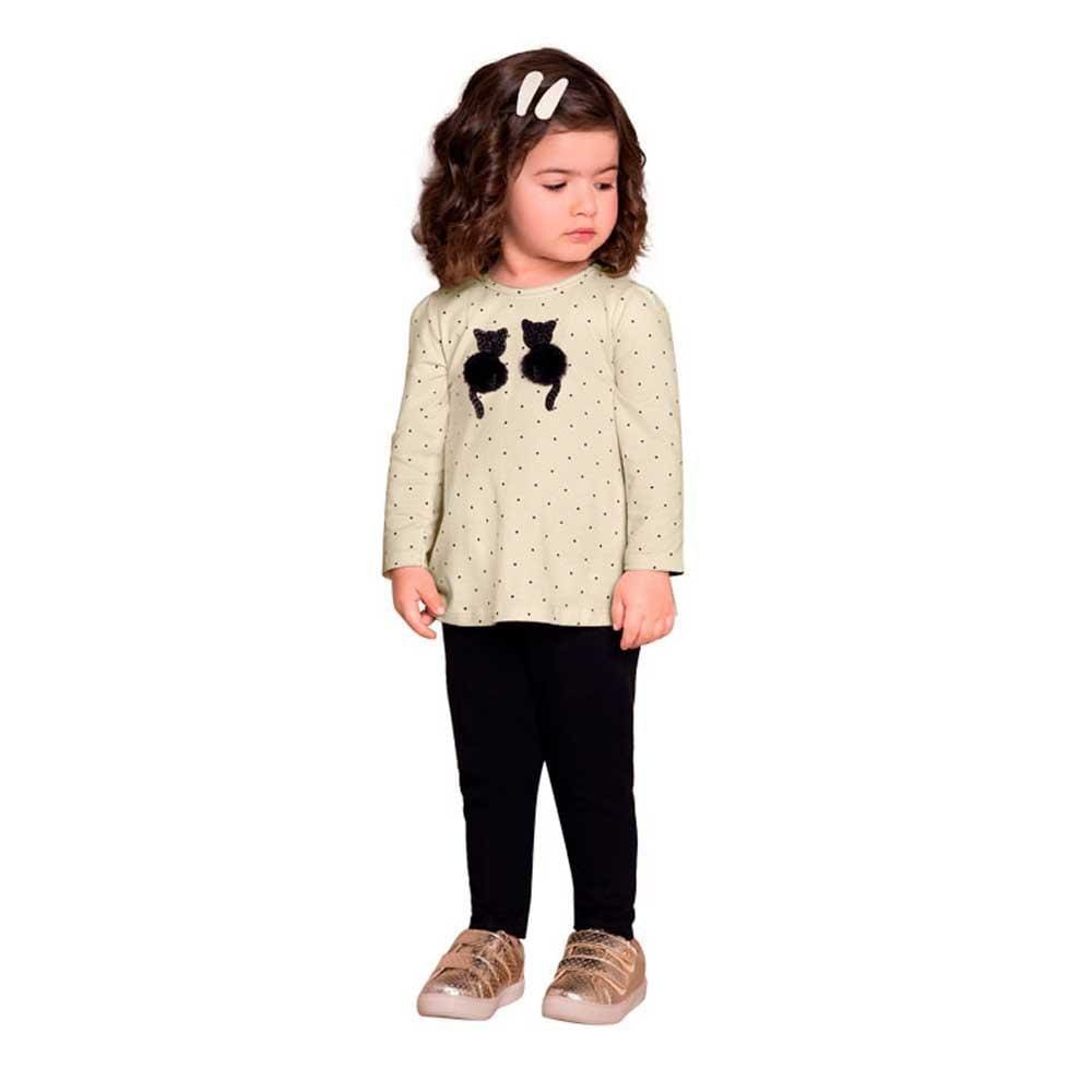 Blusa Infantil Femininha Gatinhos Milon Ref: 14525 4/8