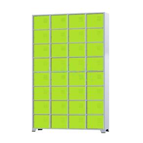 Armário Roupeiro De Aço Para Vestiário 32 Portas Locker Verde