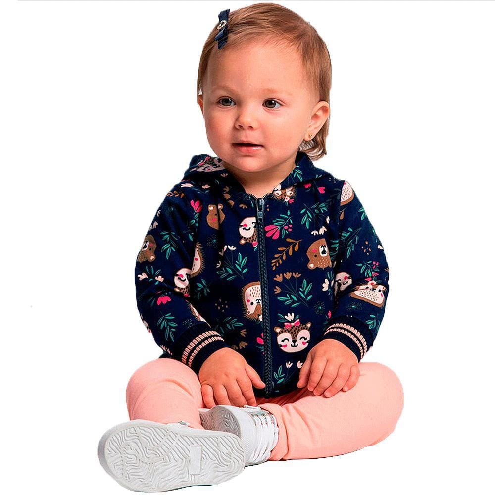 Conjunto Infantil Ursinhos Manga Longa Alakazoo Ref:66875 P/G