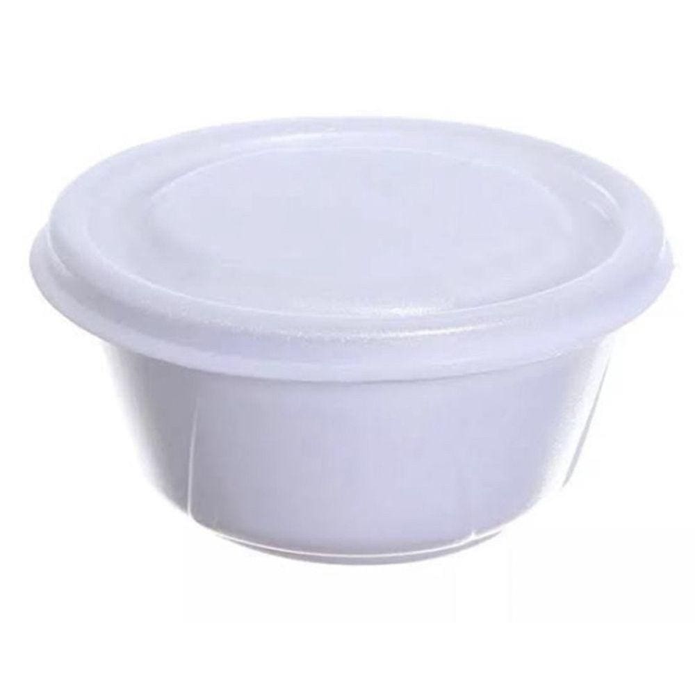 Pote Térmico Cumbuca Isopor 300ml C/tampa - 50 Unidades Copobras