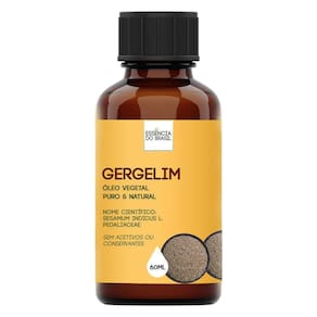 Óleo Vegetal de Gergelim - 60ml Puro e Natural