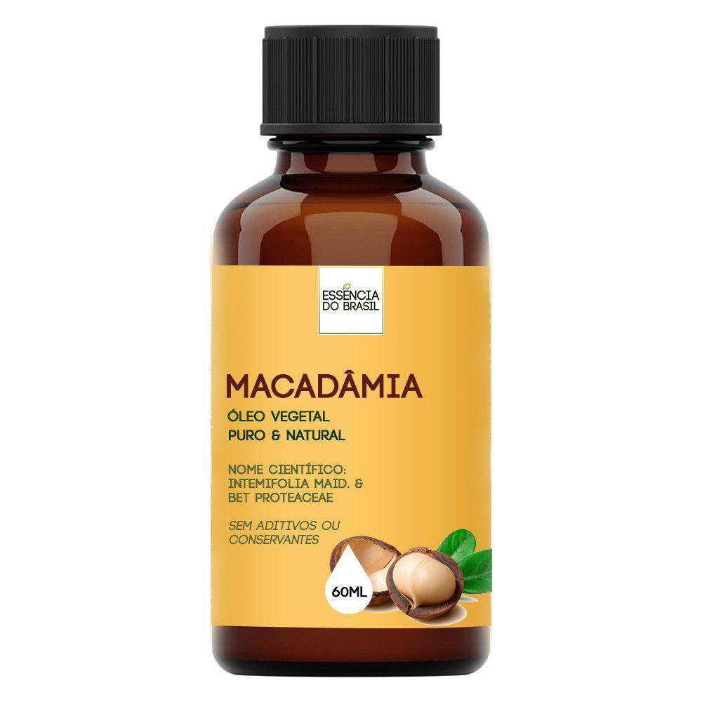 Óleo Vegetal de Macadâmia - 60ml Puro e Natural