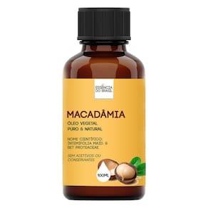 Óleo Vegetal de Macadâmia - 100ml Puro e Natural