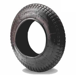 Pneu Colson 3,25x8 Para Carrinho de Mão 2 Lonas p/ Câmara de Ar