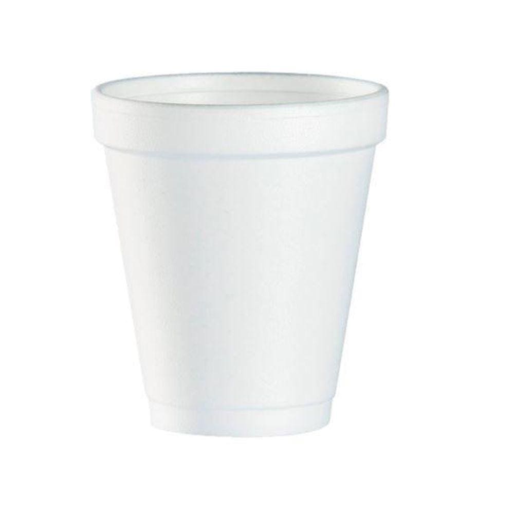 Copo Térmico Descartável Isopor Quente Frio 200Ml 50 Unidade