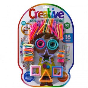Brinquedo De Montar Creative Crie O Que Imaginar 98 Peças