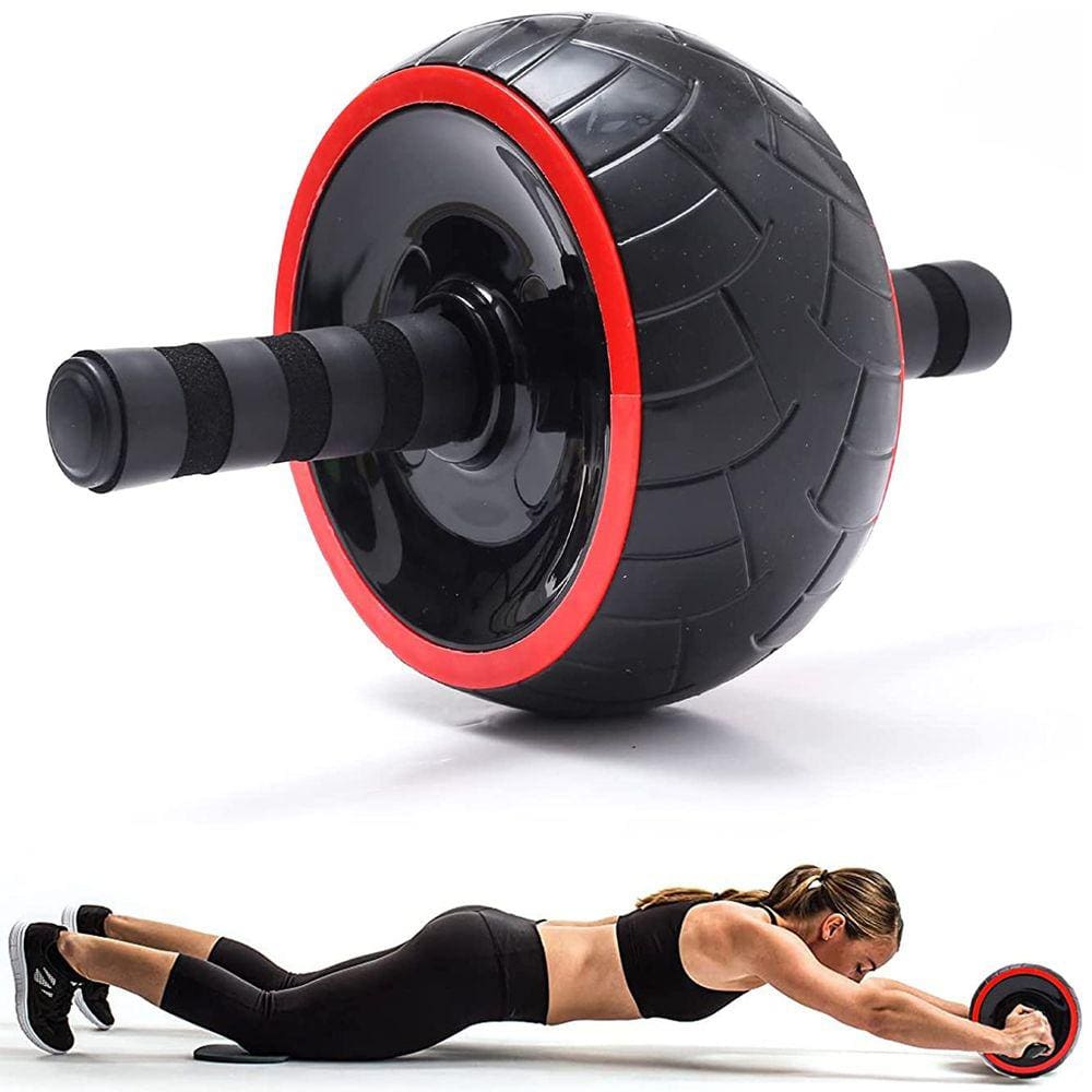 Roda Rolo Abdominal Lorben Polia Larga Aparelho Exercício Fitness GT6198