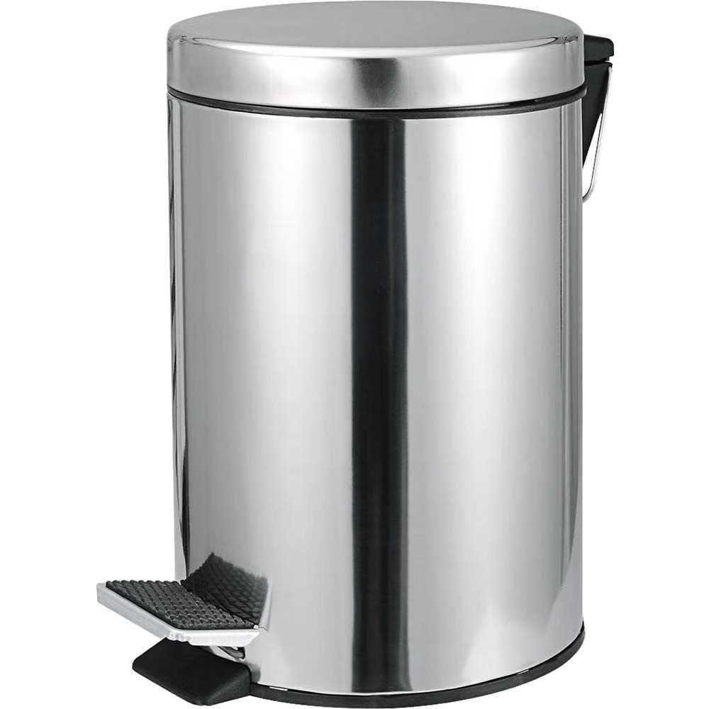 Lixeira Redonda 5L Inox Vonder
