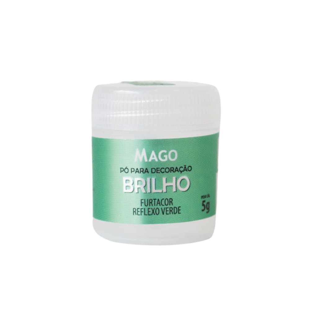Glitter P/ Decoracao Furt. Verde 5g Mago