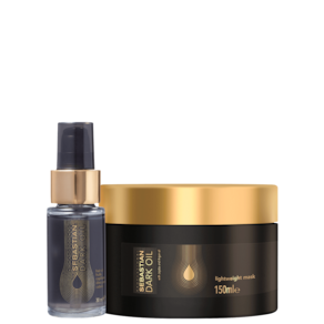 Kit Sebastian Professional Dark Oil Intenso - Óleo Capilar 30ml + Máscara Capilar 150ml