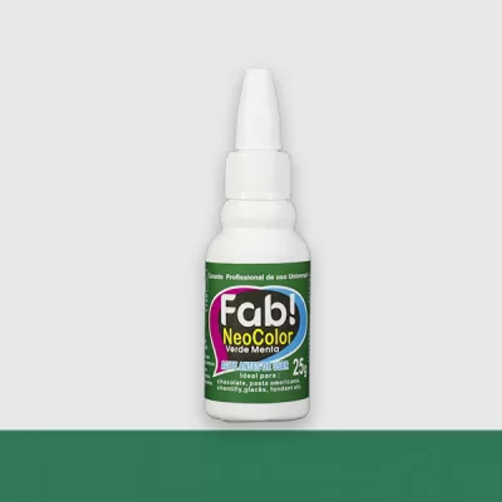 Corante Em Gel Neocolor Verde Menta 25g Fab