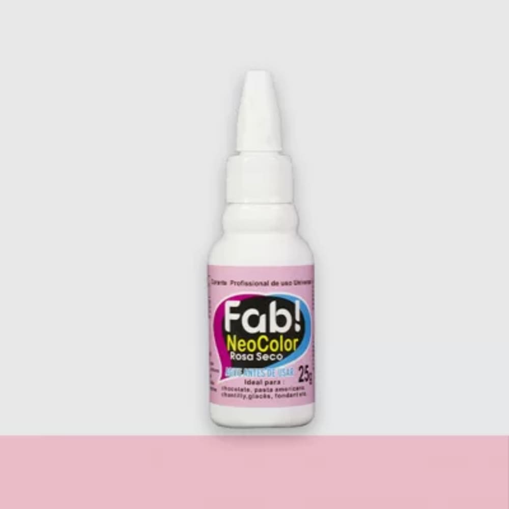 Corante Em Gel Neocolor Rosa Seco 25g Fab