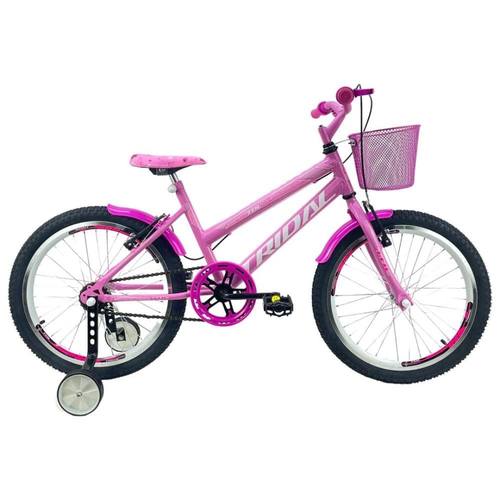 Bicicleta Infanto Juvenil Caloi Barbie Aro 20 - Branco