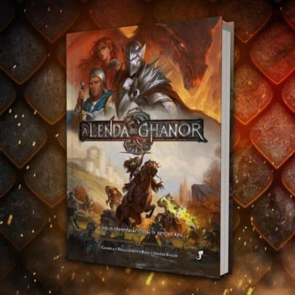A Lenda De Ghanor Rpg - Livro Básico