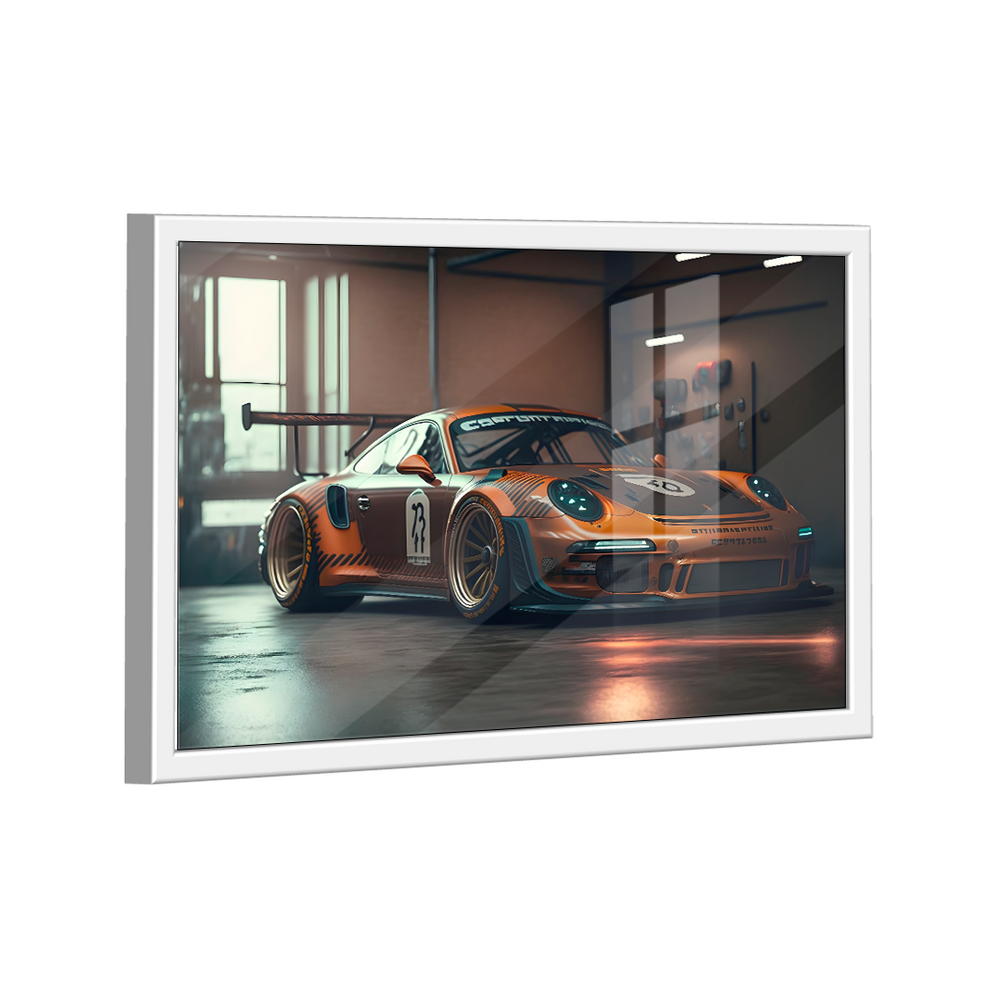 Quadro Porsche Gold -- BR ARTES