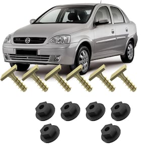 Kit Parafusos e Porcas Para Moldura do Para-lama Dianteiro Corsa Sedan Joy Maxx Premium SS