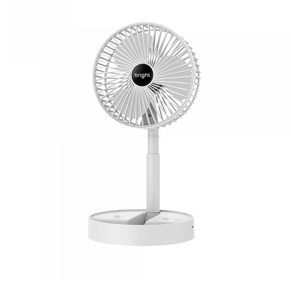 Mini Ventilador De Mesa Bright Usb 5W Cód.Vn002 Branco