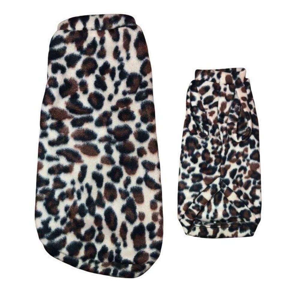 Roupa Para Cachorro - Suéter De Inverno Onça P