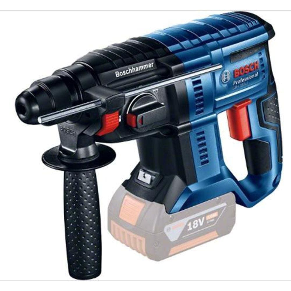 Martelete Bosch Rompedor E Perfurador Gbh 180Li Sem Bateria