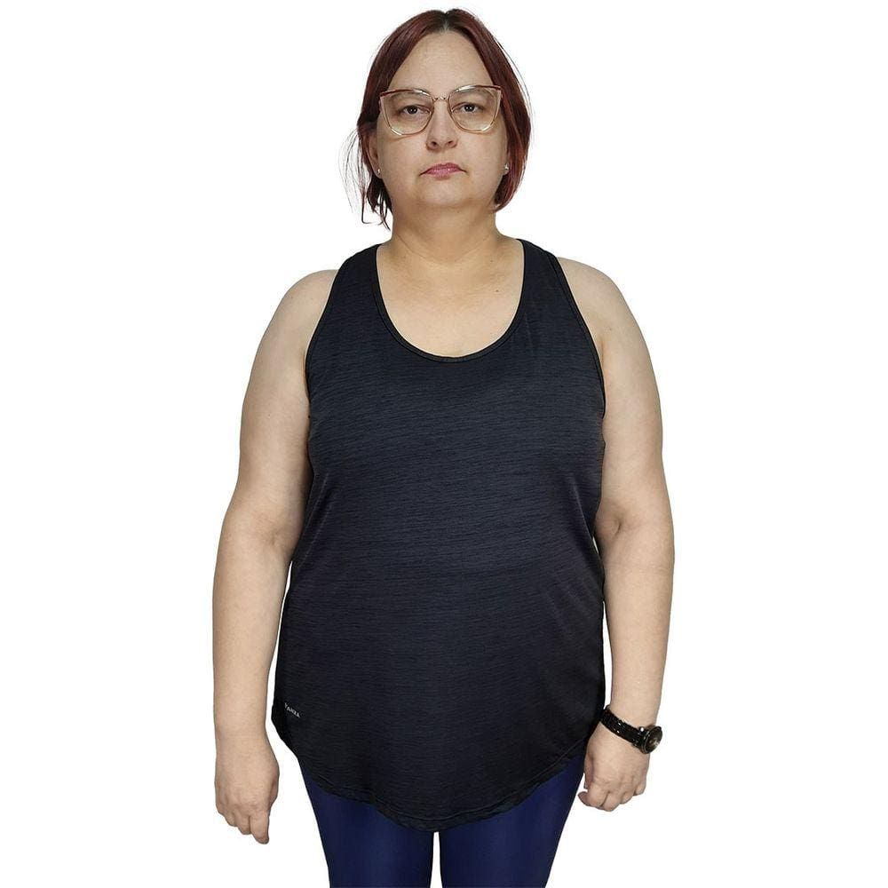 Regata Kanxa Mescla Ice Plus Size Feminina