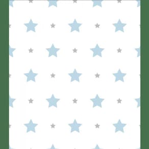 Papel Parede Treboli Estrelas Azuis 5841 - Rolo: 10M X 0,53M