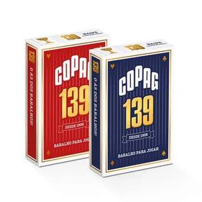 Kit Baralho 139 Tradicional Naipe Convencional Copag